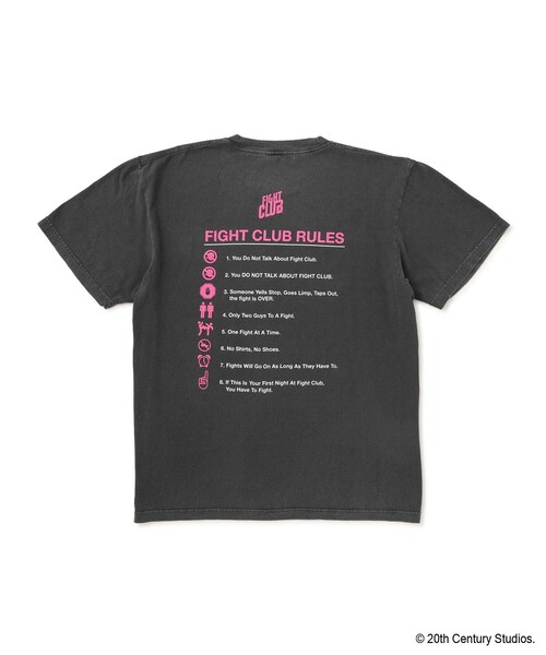 GOOD ROCK SPEED(グッドロックスピード)の「【GOOD ROCK SPEED/グッドロックスピード】ファイトクラブアイコンTシャツ(Tシャツ/カットソー・メンズ・チャコールグレー/ホワイト・M/S/L)」の6枚目の写真