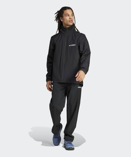 adidas(アディダス)の「マルチ エッセンシャルズ 2L レインジャケット / アディダス adidas(ナイロンジャケット・メンズ・ブラック・XX-LARGE/3XL/LARGE/MEDIUM/SMALL/X-LARGE)」の4枚目の写真
