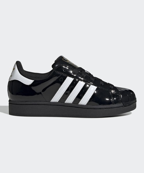 adidas(アディダス)の「スーパースター II シューズ / SUPERSTAR II / アディダスオリジナルス adidas Originals(スニーカー・レディース・ブラック・22.0cm/24.5cm/25.0cm/25.5cm/26.0cm/24.0cm/22.5cm/23.0cm/23.5cm/26.5cm/27.5cm/28.0cm/27.0cm)」の1枚目の写真