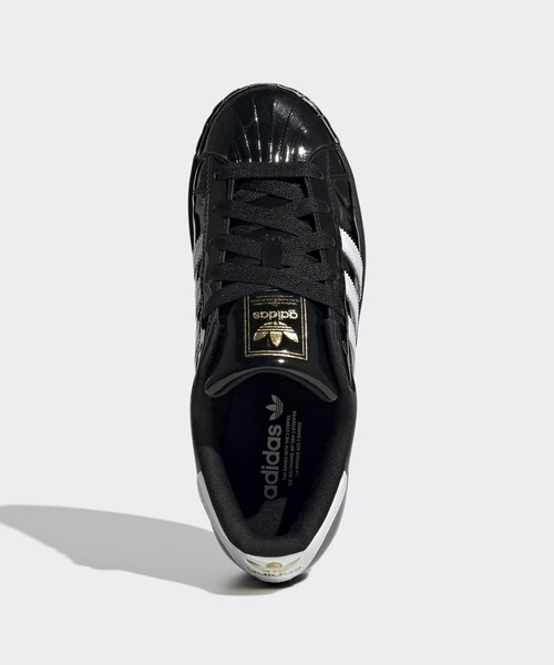 adidas(アディダス)の「スーパースター II シューズ / SUPERSTAR II / アディダスオリジナルス adidas Originals(スニーカー・レディース・ブラック・22.0cm/24.5cm/25.0cm/25.5cm/26.0cm/24.0cm/22.5cm/23.0cm/23.5cm/26.5cm/27.5cm/28.0cm/27.0cm)」の2枚目の写真