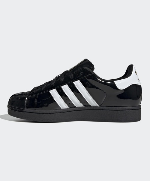 adidas(アディダス)の「スーパースター II シューズ / SUPERSTAR II / アディダスオリジナルス adidas Originals(スニーカー・レディース・ブラック・22.0cm/24.5cm/25.0cm/25.5cm/26.0cm/24.0cm/22.5cm/23.0cm/23.5cm/26.5cm/27.5cm/28.0cm/27.0cm)」の6枚目の写真