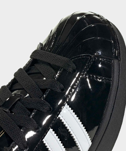 adidas(アディダス)の「スーパースター II シューズ / SUPERSTAR II / アディダスオリジナルス adidas Originals(スニーカー・レディース・ブラック・22.0cm/24.5cm/25.0cm/25.5cm/26.0cm/24.0cm/22.5cm/23.0cm/23.5cm/26.5cm/27.5cm/28.0cm/27.0cm)」の8枚目の写真