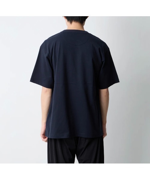 WHITE MOUNTAINEERING(ホワイトマウンテニアリング)の「【White Mountaineering】ホワイトマウンテニアリング COWHERD T-SHIRT(Tシャツ/カットソー・メンズ・ピンク/ネイビー・3)」の5枚目の写真