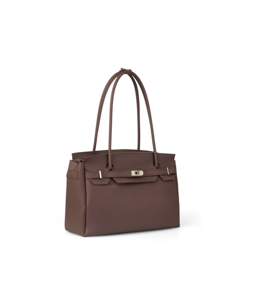 DEINET（ダイニット）の「JELLY TWO-WAY BIG BAG IN BROWN（ショルダーバッグ・レディース・その他・FREE）」の2枚目の写真