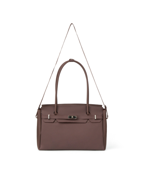 DEINET（ダイニット）の「JELLY TWO-WAY BIG BAG IN BROWN（ショルダーバッグ・レディース・その他・FREE）」の4枚目の写真