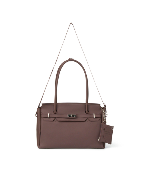 DEINET（ダイニット）の「JELLY TWO-WAY BIG BAG IN BROWN（ショルダーバッグ・レディース・その他・FREE）」の5枚目の写真