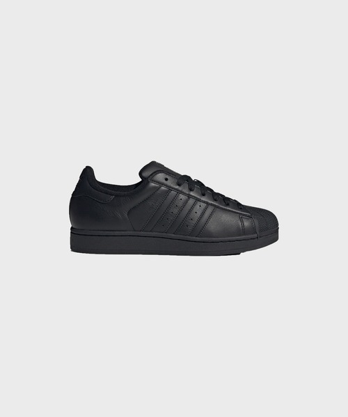 adidas(アディダス)の「adidas/ SUPERSTAR Ⅱ /JI0079,IH8659,JI0080,JI0081adidas/ SUPERSTAR Ⅱ /JI0079,IH8659,JI0080,JI0081 秋服 冬服(スニーカー・レディース・ブラック×ブラック・23)」の1枚目の写真