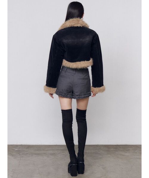 EMODA(エモダ)の「スクエアフィットロングブーツ(ブーツ・レディース・ブラック・X-LARGE)」の15枚目の写真