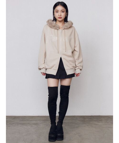 EMODA(エモダ)の「スクエアフィットロングブーツ(ブーツ・レディース・ブラック・X-LARGE)」の18枚目の写真