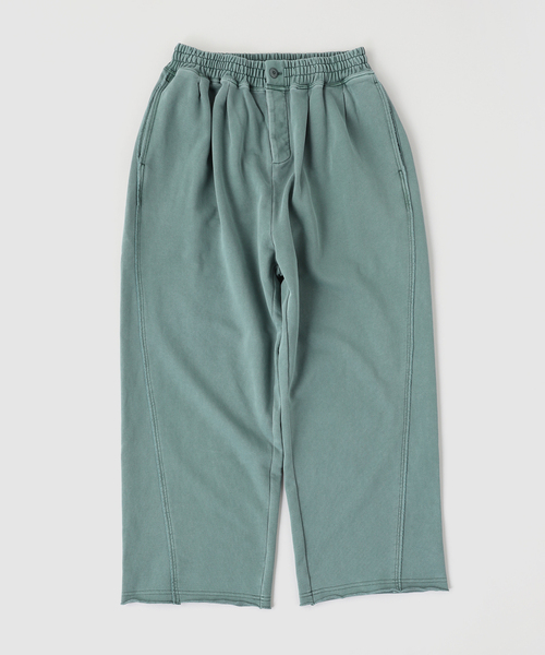 JOURNAL STANDARD(ジャーナルスタンダード)の「エイジング フェード 2タック スウェット パンツ(その他パンツ・メンズ・ブラック系その他/グリーン/グレー・LARGE/MEDIUM)」の3枚目の写真
