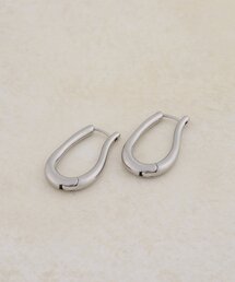 【GOLDY】オーバルフープピアス