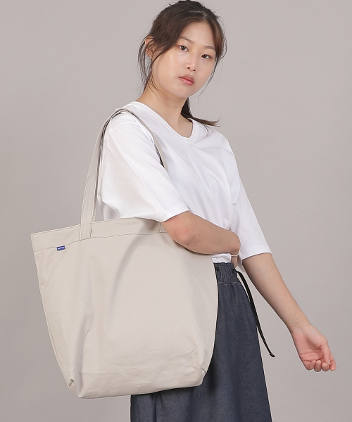 SAINTCREW(セントクルー)の「ビッグサイズトラペーズエコバッグTBE-163オートミール(エコバッグ/サブバッグ・レディース・その他・フリー)」の1枚目の写真