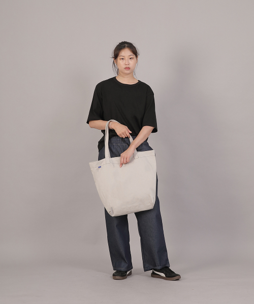 SAINTCREW(セントクルー)の「ビッグサイズトラペーズエコバッグTBE-163オートミール(エコバッグ/サブバッグ・レディース・その他・フリー)」の10枚目の写真