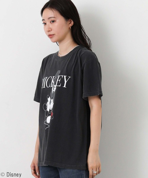 GOOD ROCK SPEED(グッドロックスピード)の「MICKEY / ギターカットソー(Tシャツ/カットソー・レディース・チャコールグレー・FREE)」の8枚目の写真