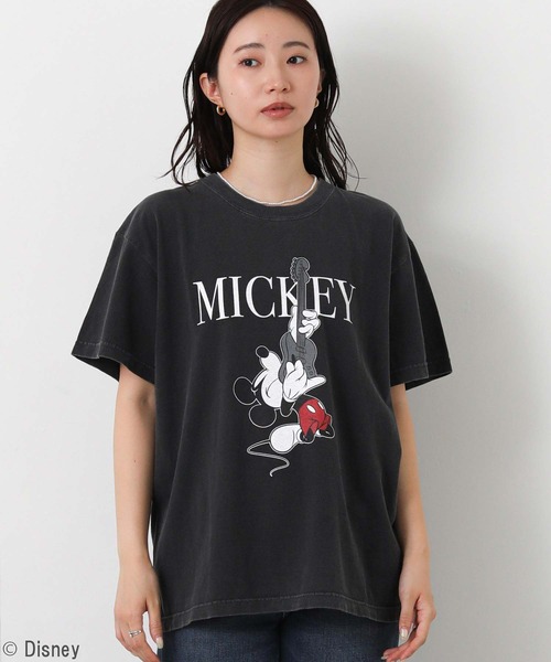 GOOD ROCK SPEED(グッドロックスピード)の「MICKEY / ギターカットソー(Tシャツ/カットソー・レディース・チャコールグレー・FREE)」の11枚目の写真