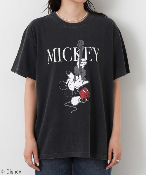 GOOD ROCK SPEED(グッドロックスピード)の「MICKEY / ギターカットソー(Tシャツ/カットソー・レディース・チャコールグレー・FREE)」の12枚目の写真