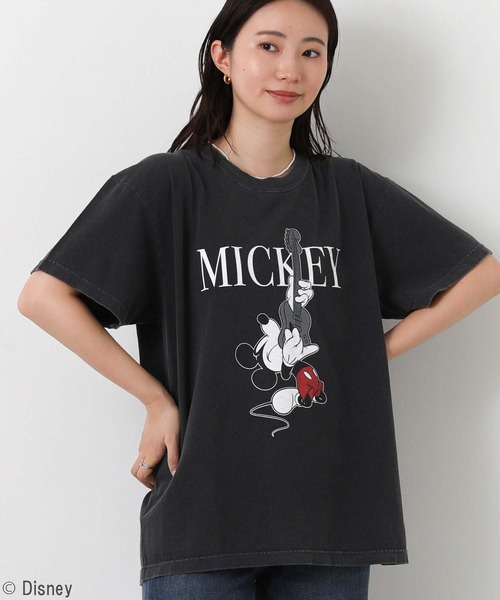 GOOD ROCK SPEED(グッドロックスピード)の「MICKEY / ギターカットソー(Tシャツ/カットソー・レディース・チャコールグレー・FREE)」の7枚目の写真