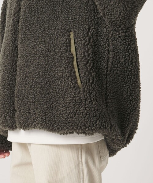 MARW UNITED ARROWS(マルゥ ユナイテッドアローズ)の「<MARW UNITED ARROWS>ボア ブルゾン(その他アウター・レディース・ブラック/モカ・38/36)」の16枚目の写真