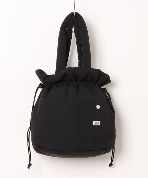 Lee（リー）の「Lee（リー）パファーカバーオールポケット巾着ミニバッグ/トート/ハンドバッグ（ハンドバッグ・レディース・ブラック/ブラウン/オフホワイト・FREE）」の8枚目の写真