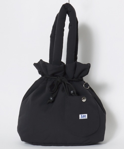 Lee（リー）の「Lee（リー）パファーカバーオールポケット巾着ミニバッグ/トート/ハンドバッグ（ハンドバッグ・レディース・ブラック/ブラウン/オフホワイト・FREE）」の7枚目の写真