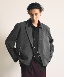 HARE（ハレ）の「【SET UP対応】メタルパーツショートジャケット(HARE)（テーラードジャケット）」