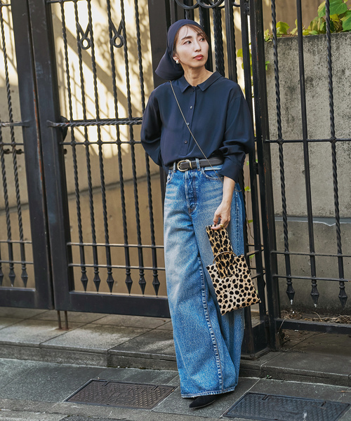 MANUELA(マヌエラ)の「Manuela マヌエラ オーバルバックルベルト MN26F-002(ベルト・レディース・ブラウン・85/75)」の8枚目の写真