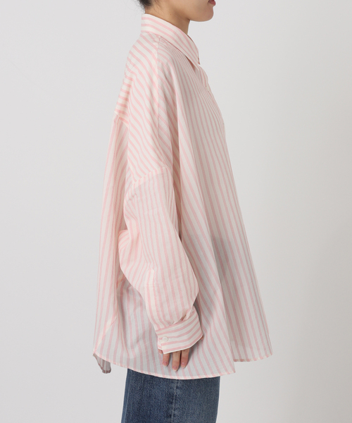journal standard L'essage(ジャーナルスタンダードレサージュ)の「《追加2》FABRICA ワイドシャツ(シャツ/ブラウス・レディース・ピンク系その他/ピンク・FREE)」の19枚目の写真