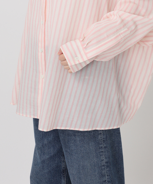 journal standard L'essage(ジャーナルスタンダードレサージュ)の「《追加2》FABRICA ワイドシャツ(シャツ/ブラウス・レディース・ピンク系その他/ピンク・FREE)」の21枚目の写真