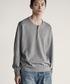 WYM LIDNM（ウィム バイ リドム）の「WOOL BLEND 14G HENLEY KNIT（ニット/セーター・M）」
