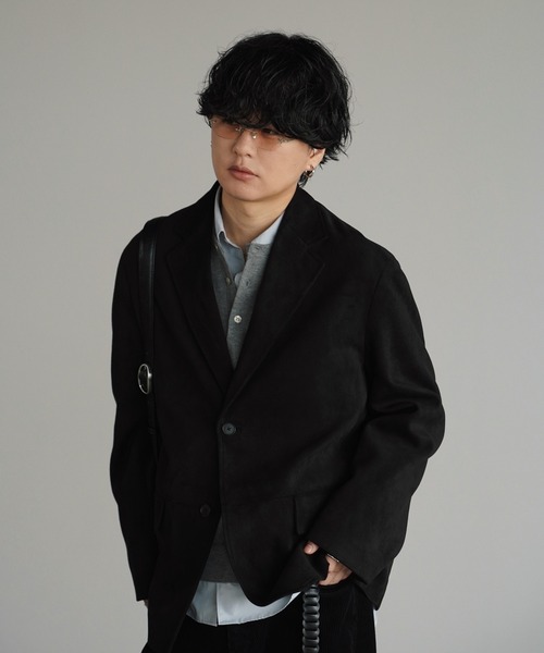 WYM LIDNM(ウィム バイ リドム)の「WOOL BLEND 14G HENLEY KNIT(ニット/セーター・メンズ・チャコール/ライトグレー/ブラウン/ダークグレー・M/L/XS/S)」の20枚目の写真