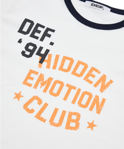 DEFの「DEF HIDDEN EMOTION CLUB 1/2 TEE IVORY(Tシャツ/カットソー・メンズ・その他・ONE SIZE)」の4枚目の写真