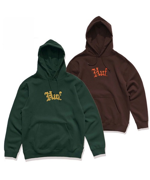 HUF(ハフ)の「HUF ノーブル パーカー(パーカー・メンズ・チョコ/グリーン系その他・LARGE/MEDIUM)」の8枚目の写真