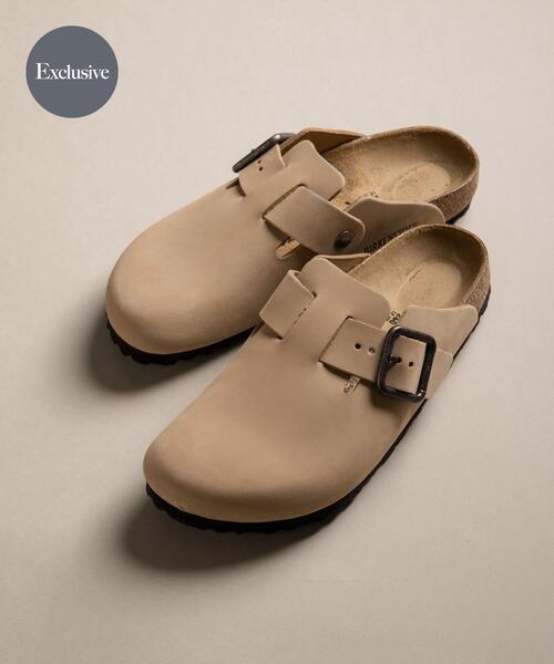 BIRKENSTOCK(ビルケンシュトック)の「BIRKENSTOCK EXCLUSIVE BOSTON(NAR)(サンダル・メンズ・ベージュ・42/39)」の1枚目の写真