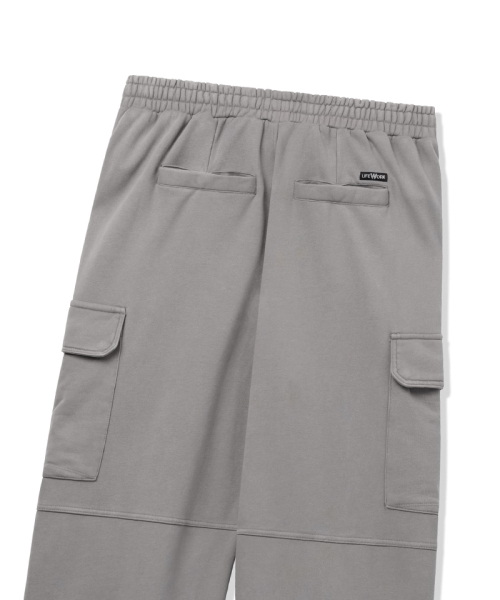 LIFE WORK（ライフワーク）の「L3 ヴィンテージクラック Wロゴカーゴパンツ（その他パンツ・メンズ・ライトグレー/チャコールグレー・MEDIUM/LARGE）」の5枚目の写真