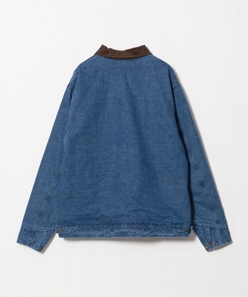 A DAY IN THE LIFE UNITED ARROWS(アデイインザライフユナイテッドアローズ)の「ウォッシュ デニム ジップブルゾン <A DAY IN THE LIFE>(ブルゾン・メンズ・コバルトブルー・L/M)」の2枚目の写真