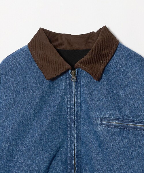 A DAY IN THE LIFE UNITED ARROWS(アデイインザライフユナイテッドアローズ)の「ウォッシュ デニム ジップブルゾン <A DAY IN THE LIFE>(ブルゾン・メンズ・コバルトブルー・L/M)」の3枚目の写真