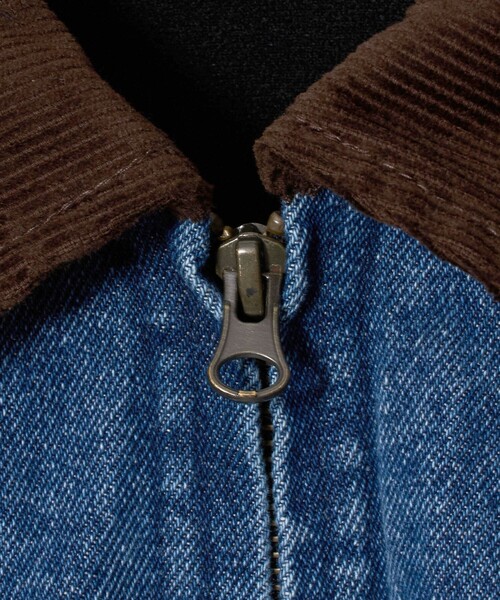 A DAY IN THE LIFE UNITED ARROWS(アデイインザライフユナイテッドアローズ)の「ウォッシュ デニム ジップブルゾン <A DAY IN THE LIFE>(ブルゾン・メンズ・コバルトブルー・L/M)」の7枚目の写真