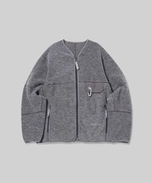 and wander（アンドワンダー）の「【and wander】wool fleece cardigan（その他アウター）」
