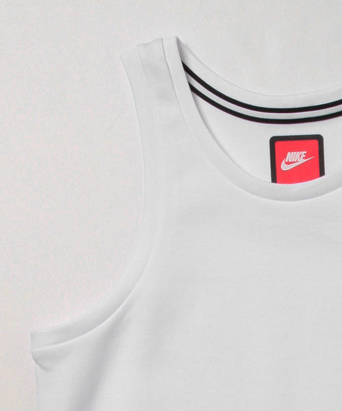 BEAMS（ビームス）の「NIKE / テックフリースタンクトップ（タンクトップ・メンズ・ホワイト/ライトグレー・SMALL/MEDIUM/LARGE）」の7枚目の写真