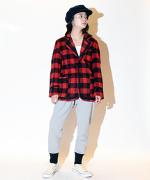 ALDIES | Blinded Jacket チェック柄 テーラードジャケット(テーラードジャケット)