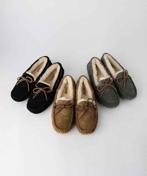 UGG Australia（アグオーストラリア）の「アグ/OC UGG Dakota（モカシン/デッキシューズ・レディース・ブラック/ダークグレー/ブラウン/レッド・8/6/7）」の8枚目の写真