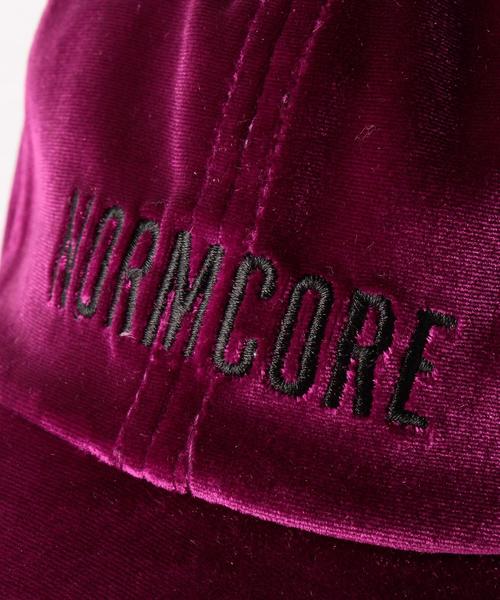 Another Edition（アナザーエディション）の「ベロアロゴキャップ/AEBFC VE NMC CAP◆（キャップ・レディース・ブラック/ピンク・FREE）」の5枚目の写真