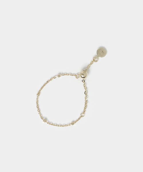 sowi（ソーイ）の「K10　シンプルチェーンコレクション　リング　２・３（リング・レディース・その他1/その他2・ﾌﾘ-）」の7枚目の写真