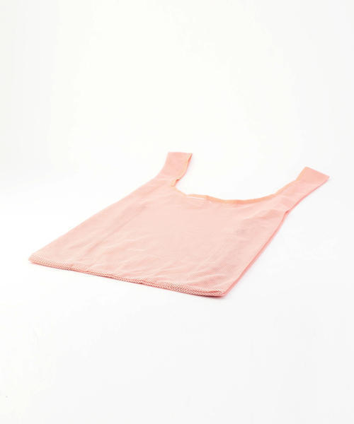 SHIPS Days(シップスデイズ)の「BAGGU: メッシュ エコバッグ(エコバッグ/サブバッグ・レディース・ブラック/ピンク/ライトグリーン・ONE SIZE)」の6枚目の写真