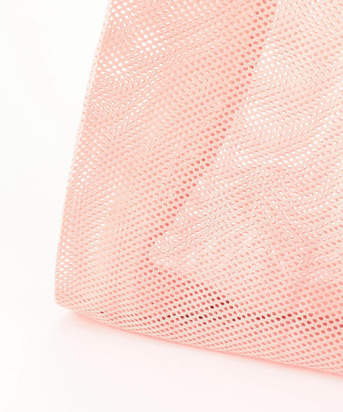SHIPS Days(シップスデイズ)の「BAGGU: メッシュ エコバッグ(エコバッグ/サブバッグ・レディース・ブラック/ピンク/ライトグリーン・ONE SIZE)」の8枚目の写真