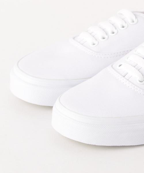 VANS（バンズ）の「＜VANS（バンズ）＞AUTHENTIC オーセンティックスニーカー ◆（スニーカー・レディース・オフホワイト/ブラック・6h/5/5h/6/4h）」の10枚目の写真