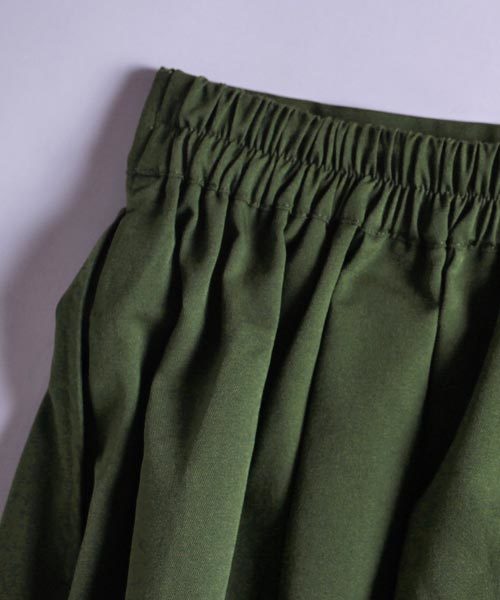 antiqua（アンティカ）の「タックギャザーアシメスカート（スカート・レディース・ベージュ/カーキ・FREE）」の18枚目の写真