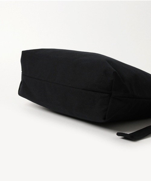 Heather（ヘザー）の「BIGキャンバスバッグ 763571（トートバッグ・レディース・ホワイト/ブラック・ONE SIZE）」の4枚目の写真