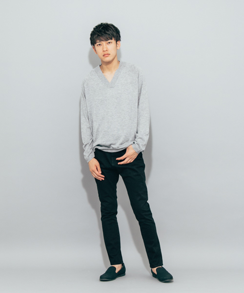 SENSE OF PLACE by URBAN RESEARCH（センスオブプレイスバイアーバンリサーチ）の「ストレッチスキニーデニム（その他パンツ・メンズ・ブラック・MEDIUM/LARGE）」の3枚目の写真