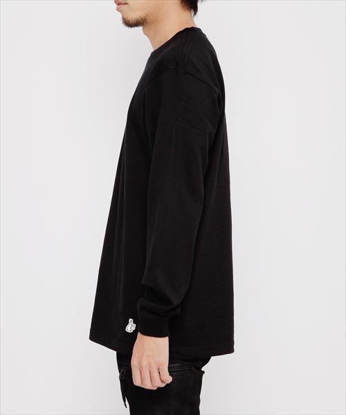 FR2(エフアールツー)の「I’m not an Instagramer. クルーネックロンT(Tシャツ/カットソー・メンズ・ホワイト/ブラック・M/L/XL)」の4枚目の写真